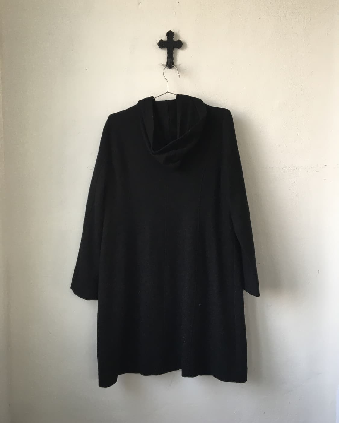 Woolen hood coat 상품이미지3