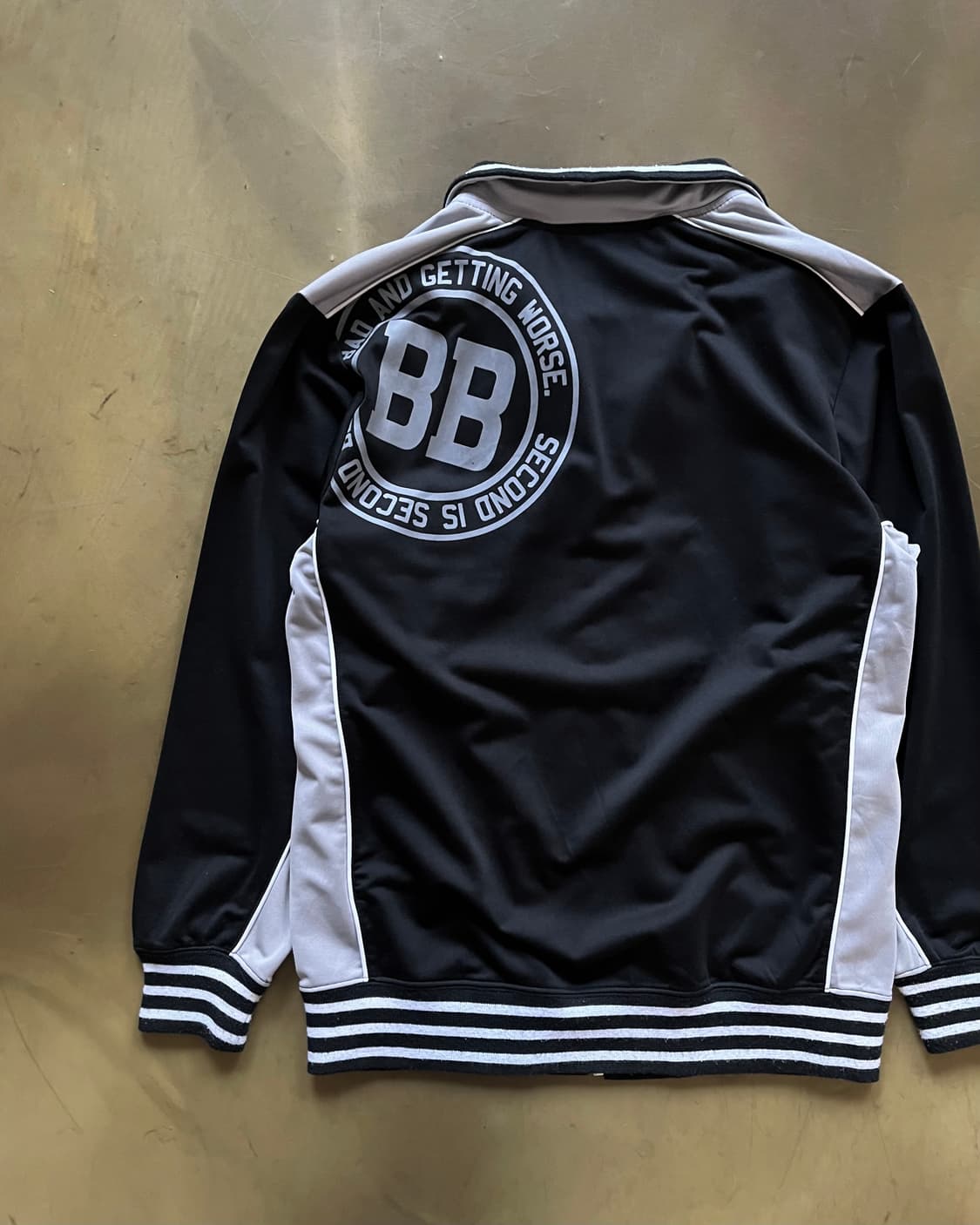 90s BAD BOY Multi Patch Y2K Track Jacket 상품이미지9