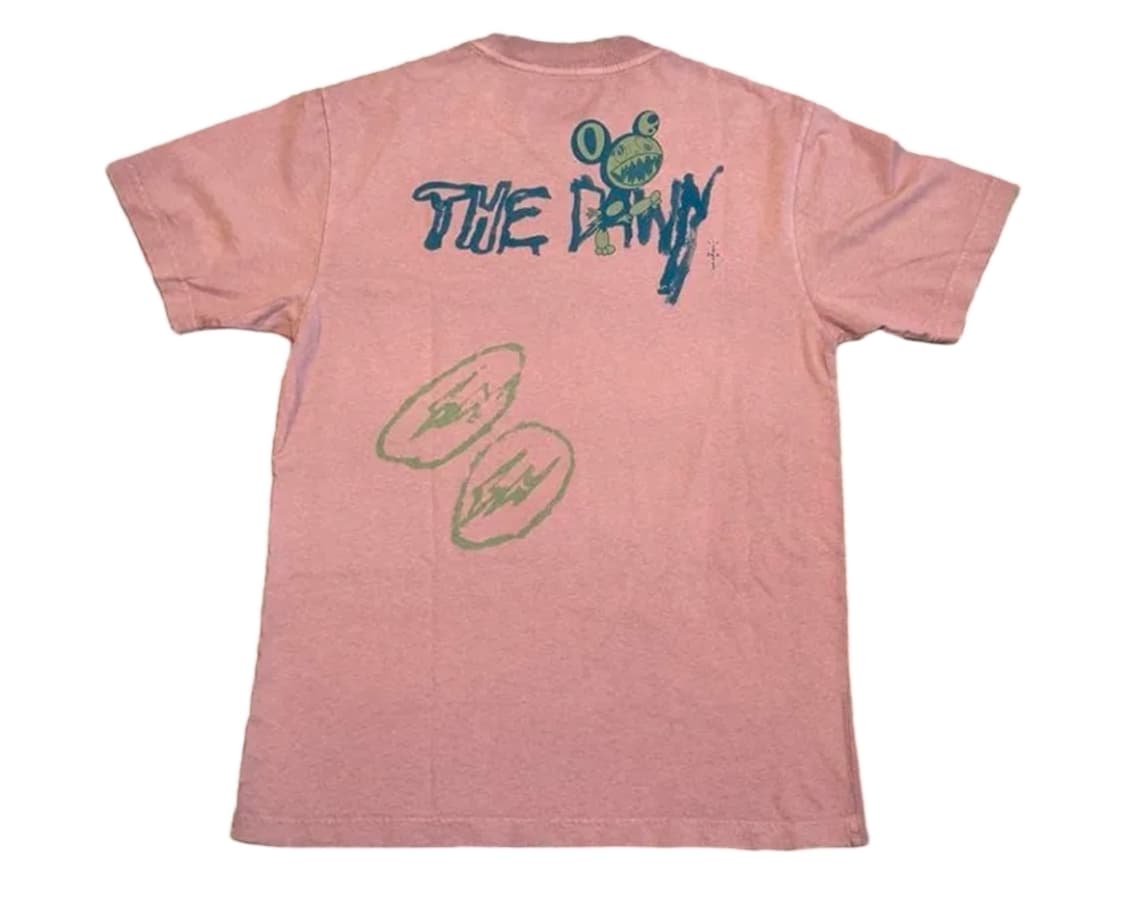 트래비스 스캇 캑터스 잭  프라그먼트 타카시 무라카미 반팔 티셔츠 상품이미지2