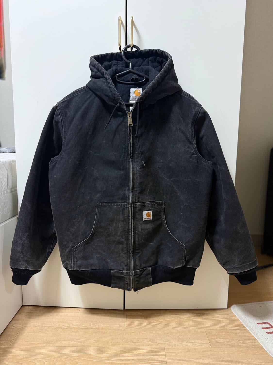 (M) 칼하트 후드 자켓 WJ130 BLK 상품이미지1