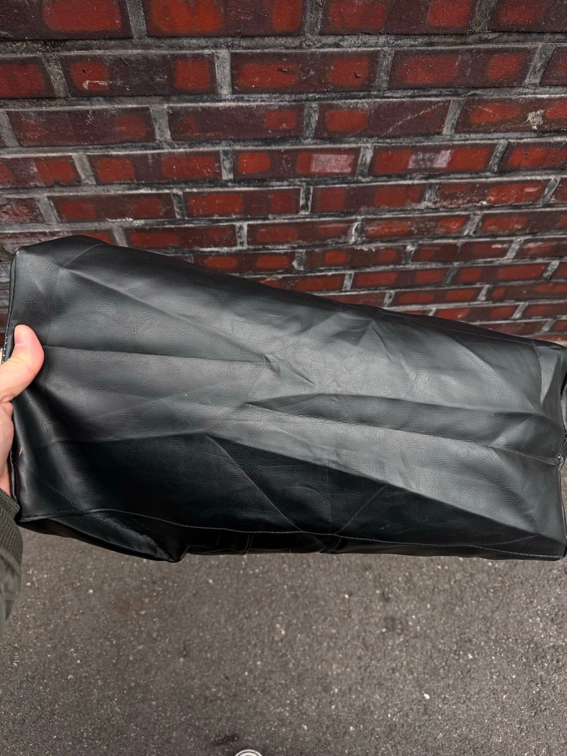 Beams 빔즈 레더 토트 보스턴백 상품이미지7