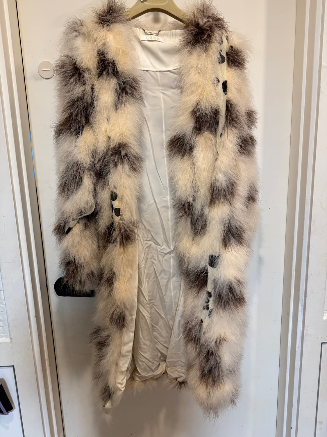 끌로에 퍼 코트 상품이미지3