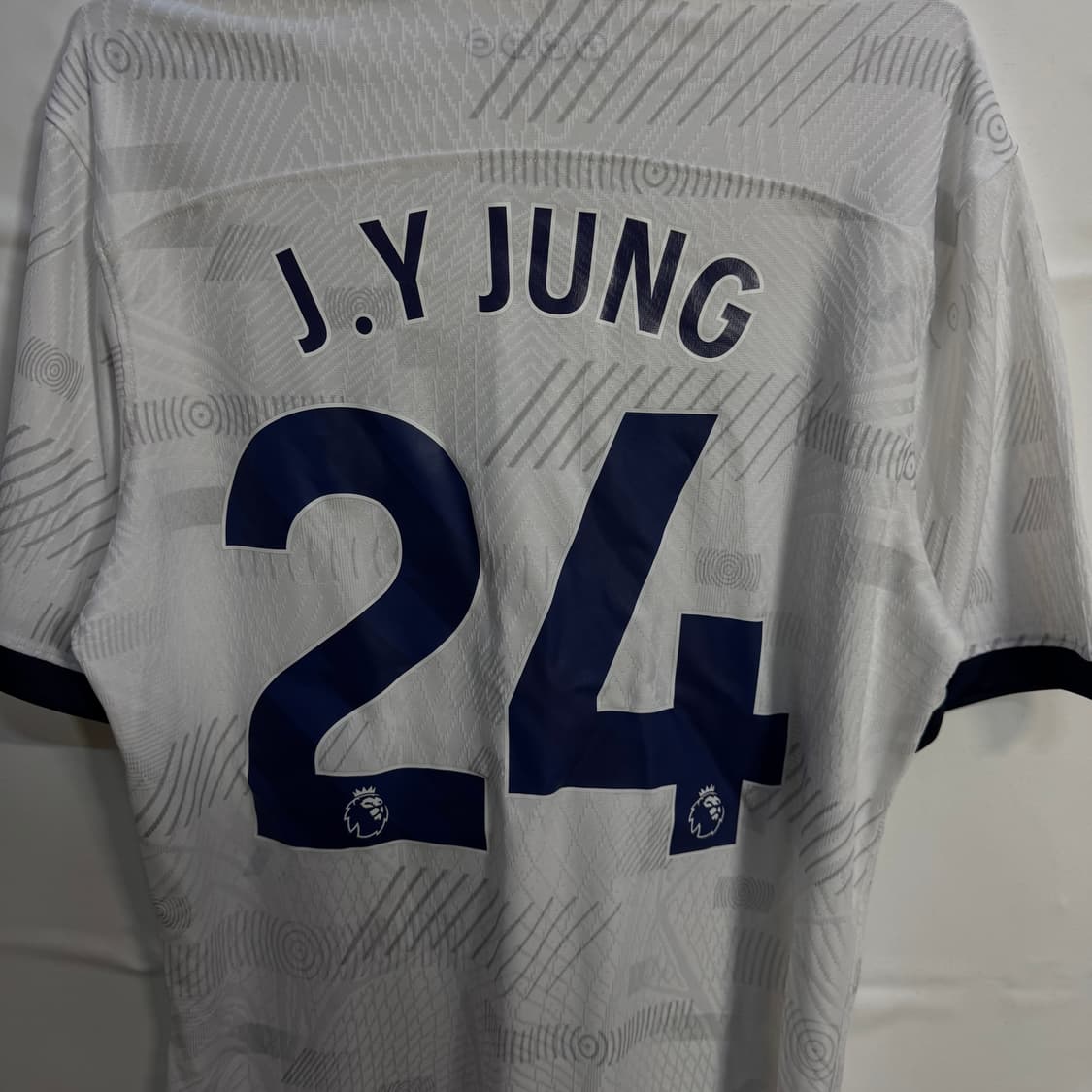 나이키 토트넘 훗스퍼 정주영 홈 져지 반팔 상품이미지5