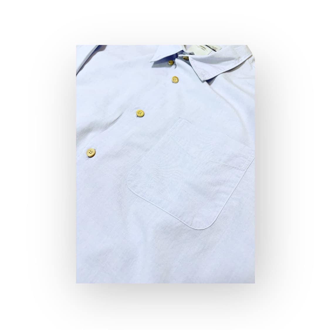 Visvim Dot Patch Cotton Linen Shirt - 상품이미지4