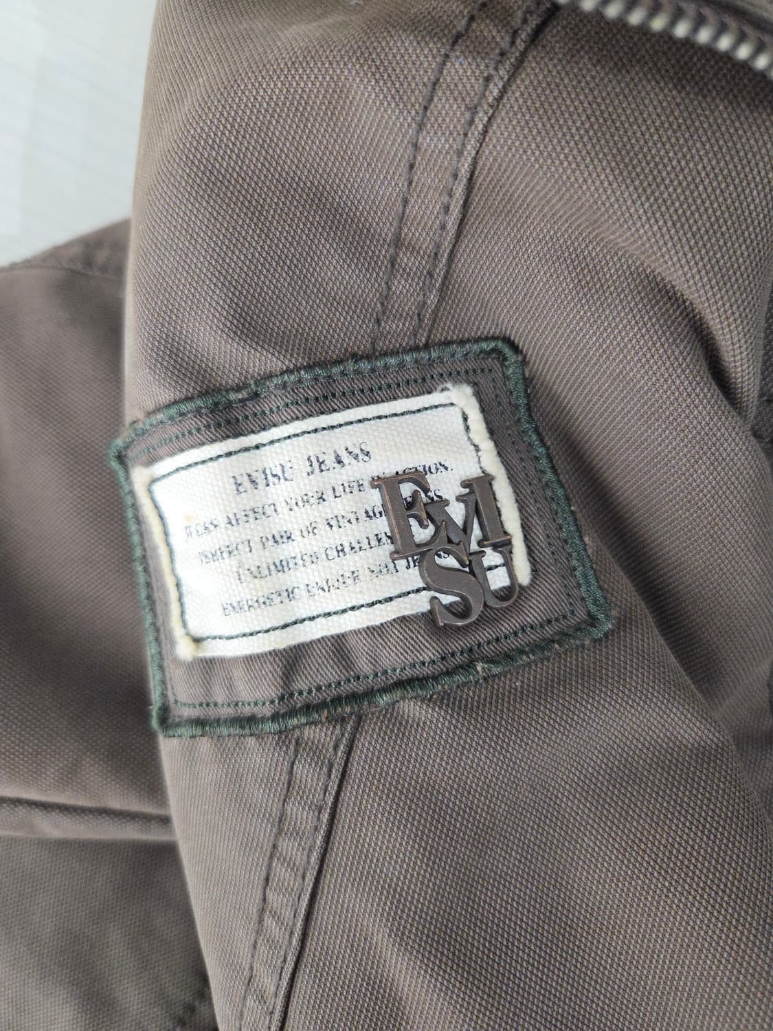 에비수 EVISU 밀리터리 자켓_L 상품이미지8