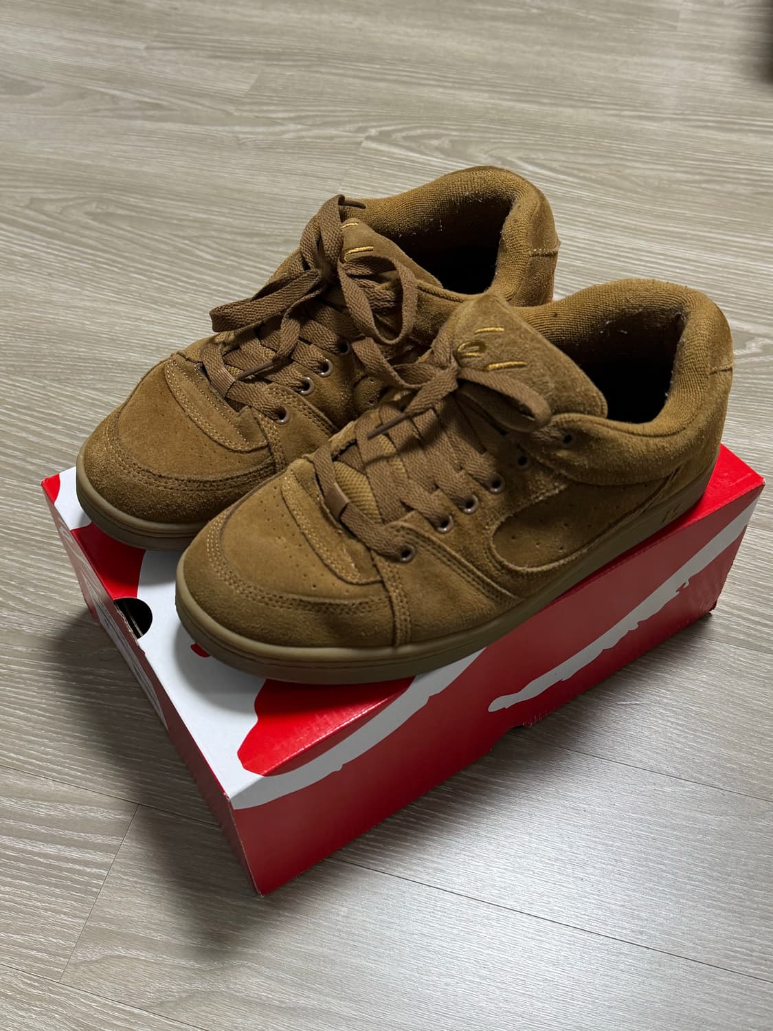 es 악셀 보드화 270 브라운 검 상품이미지1