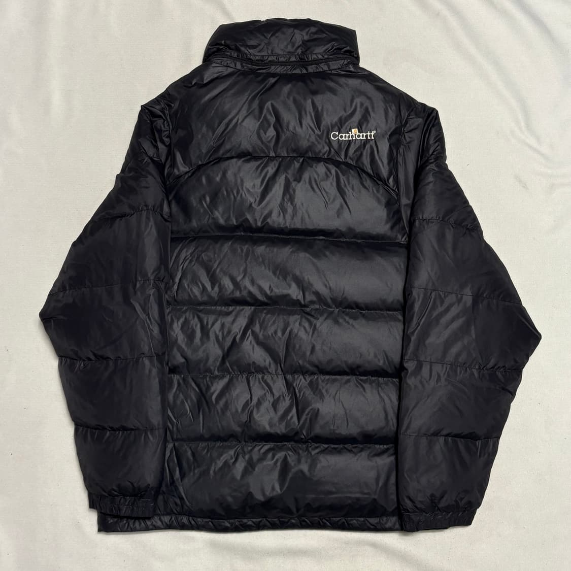 XL 칼하트 WIP 로고 유광 다운 패딩 상품이미지3