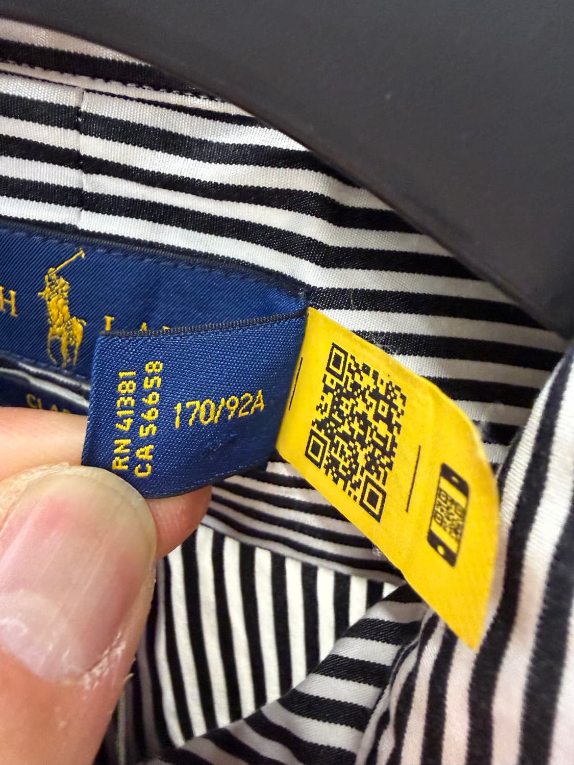 폴로 랄프로렌 스트라이프 셔츠 S 상품이미지4