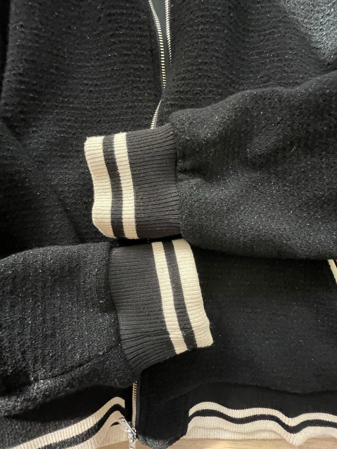 (M) 유스 22fw 트위드 트랙자켓 판매 상품이미지2