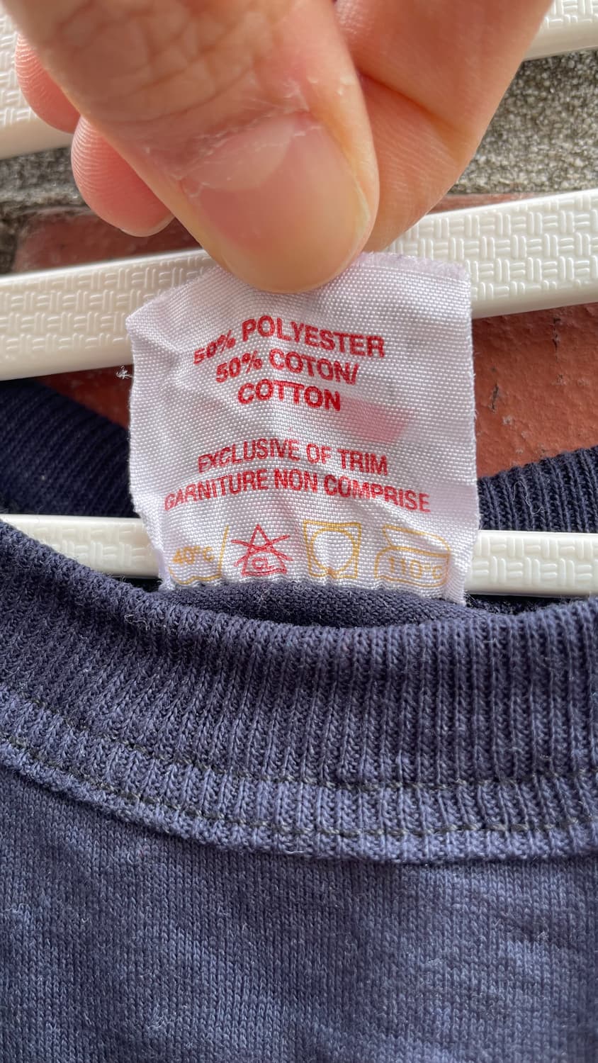 UI 프린팅 반팔 티셔츠 네이비 상품이미지6