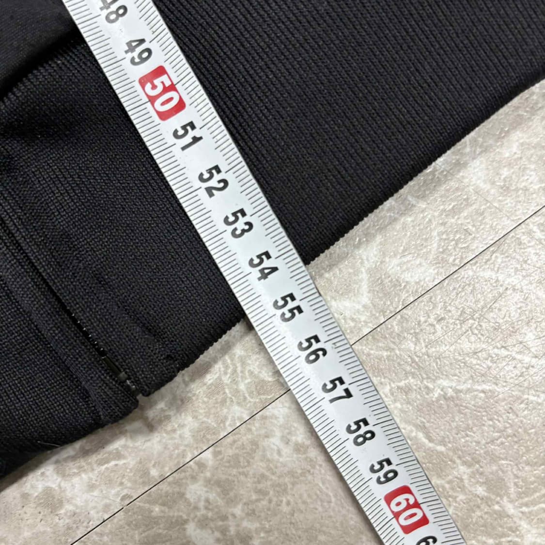 아디다스 검금 세미크롭 걸즈 트랙탑 희귀져지(90) 상품이미지6