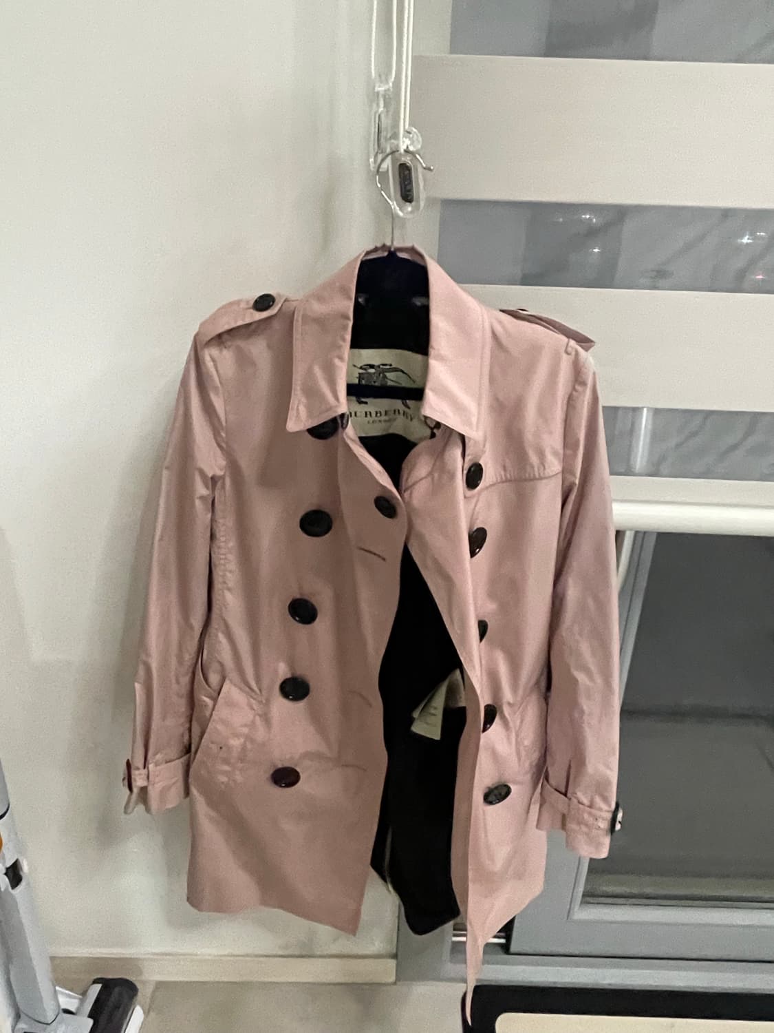 버버리 트렌치 핑크 상품이미지3