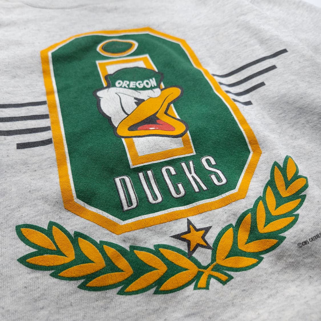 JERZEES USA 빈티지 프린팅 스웻 셔츠 (L) 상품이미지3