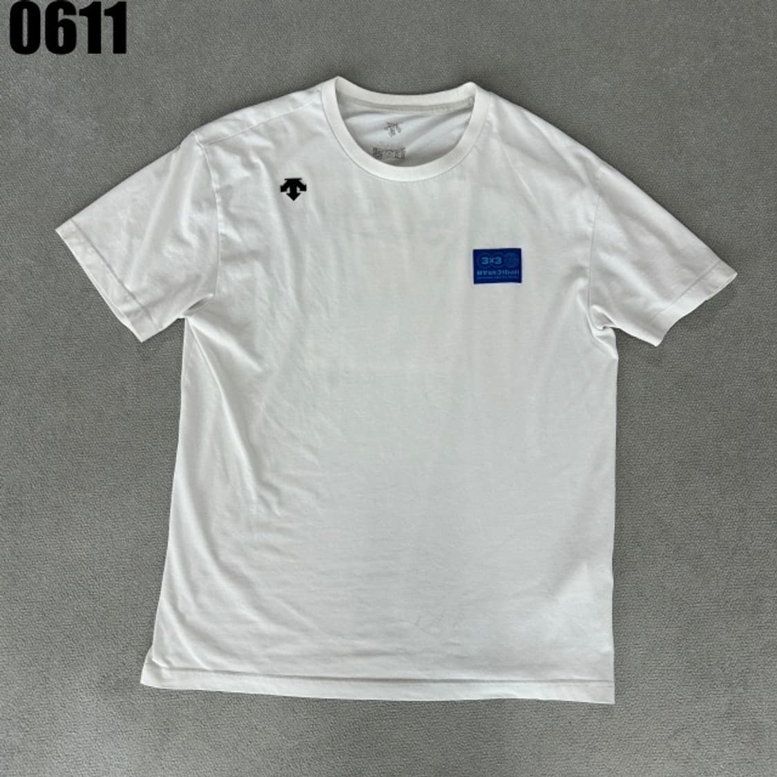 데상트 화이트 반팔  상품이미지1