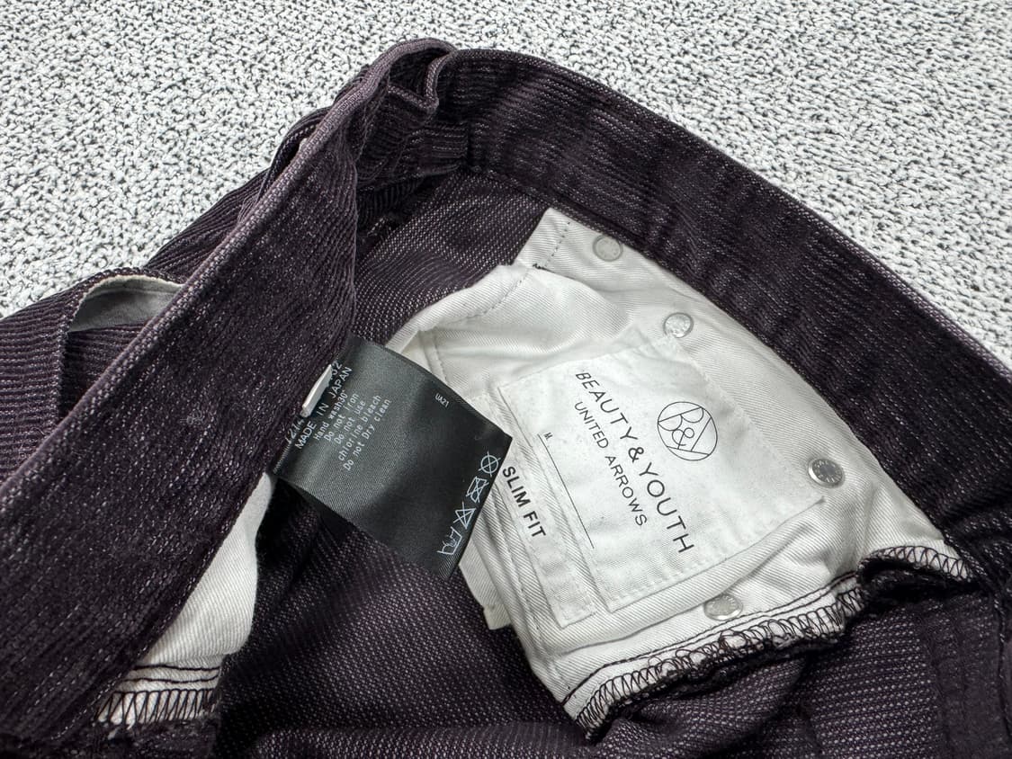 Beauty & Youth japan 코듀로이 팬츠 상품이미지4