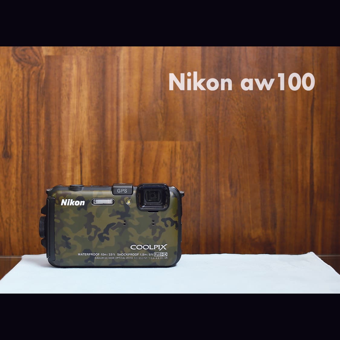 레어 <민트급> 니콘 쿨픽스 aw100 카모 빈티지 디카 상품이미지10