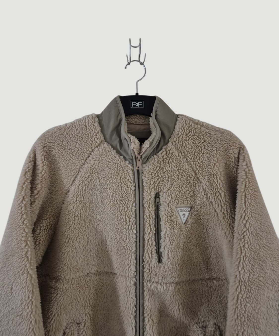 [100~105]게스 롱 플리스자켓 뽀글이 상품이미지2