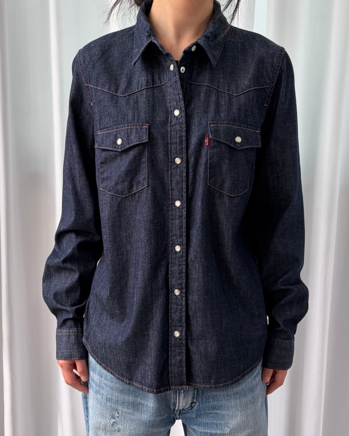 [M]리바이스 클래식 웨스턴 데님 셔츠 상품이미지3