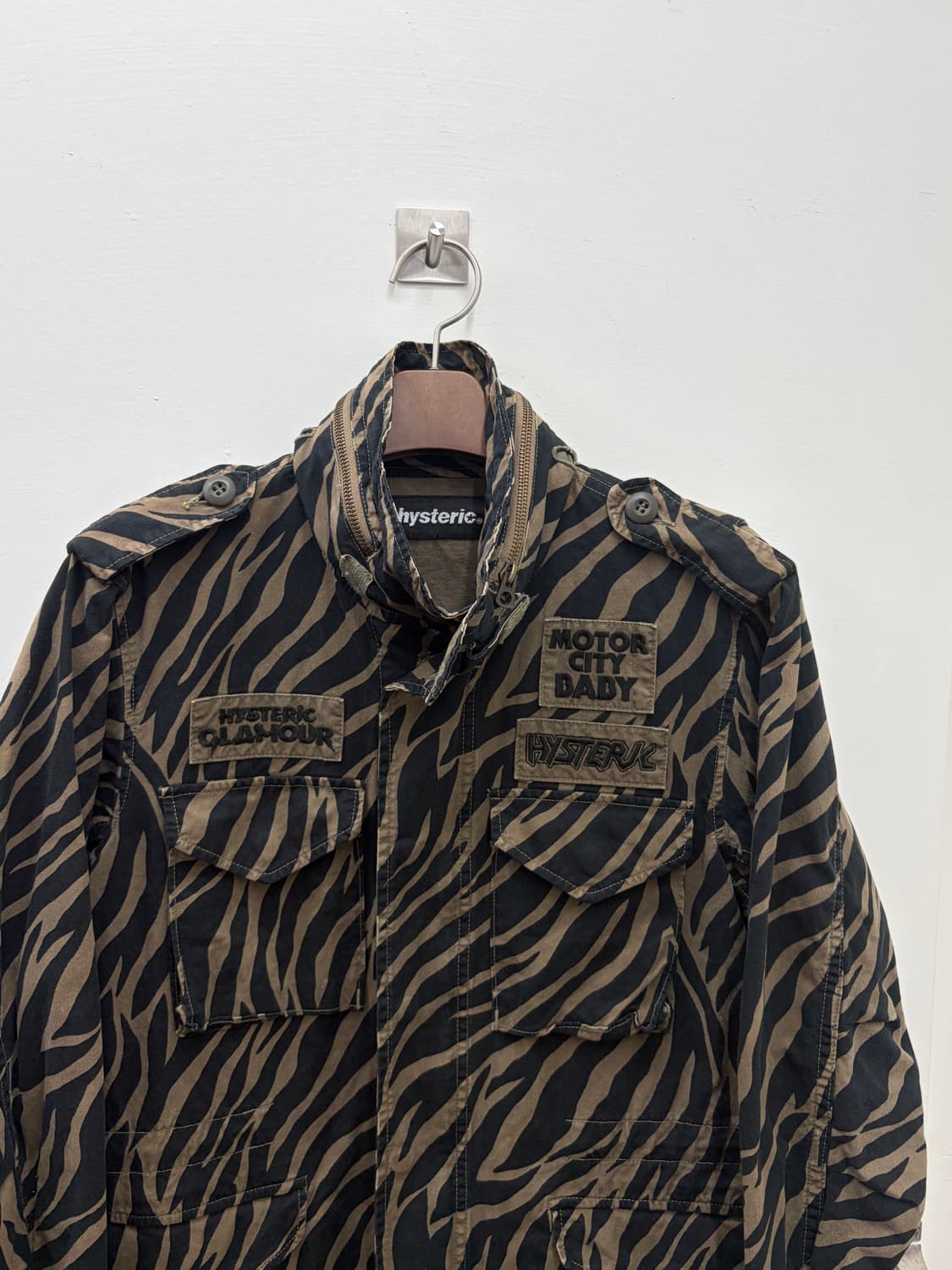 히스테릭 글래머 레오파드 필드 자켓 상품이미지2