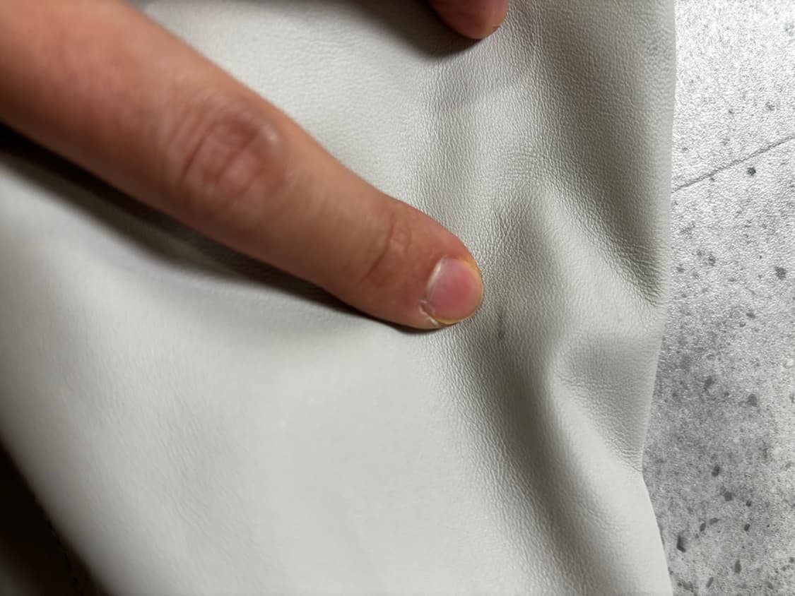 Barassi 화이트 양가죽 자켓 M 상품이미지9