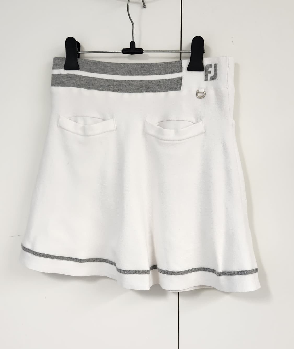 풋조이 골프 니트 플레어 스커트 치마 S (26) 상품이미지2