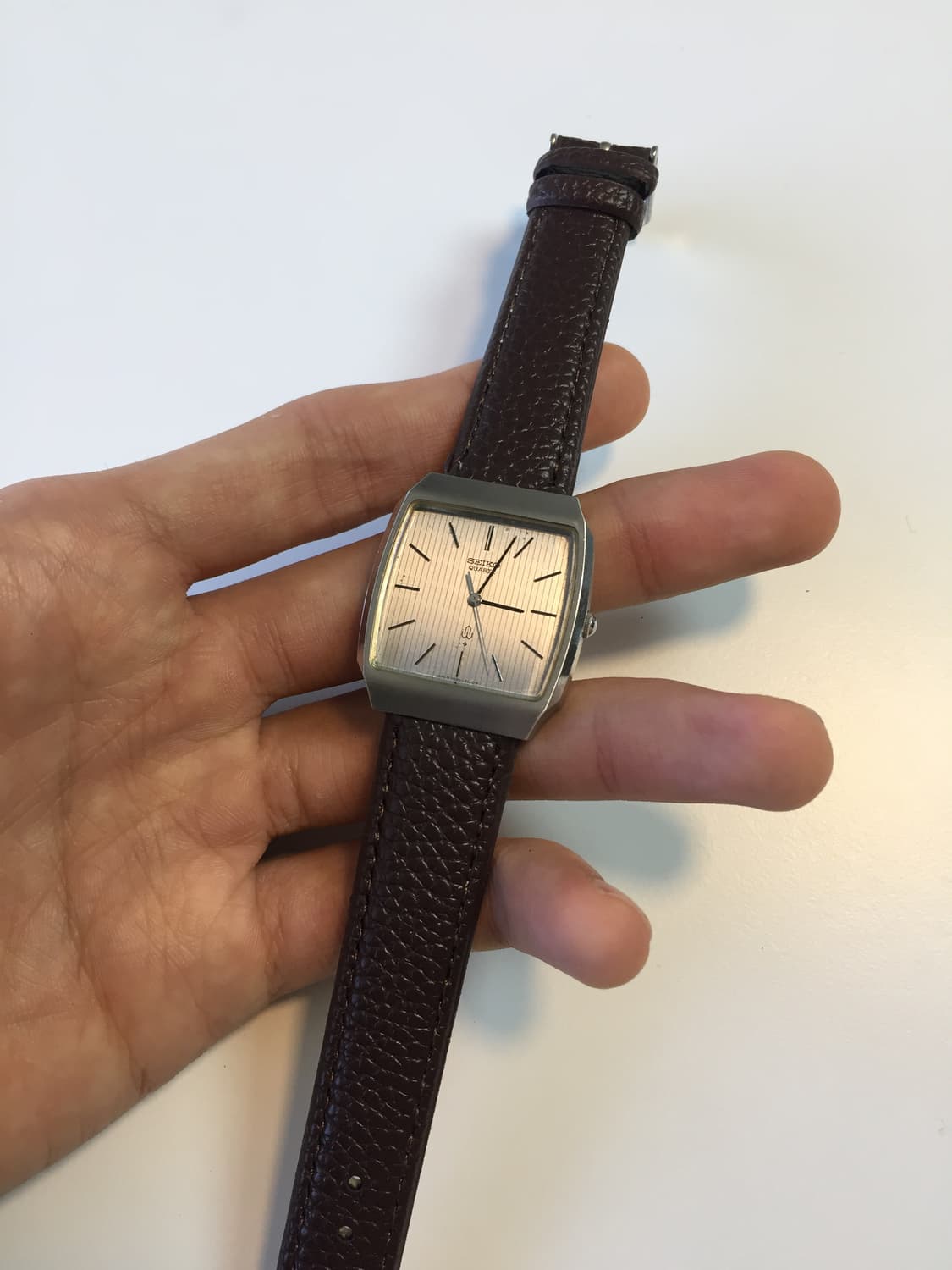 70s seiko chariot pin stripe quartz 상품이미지2