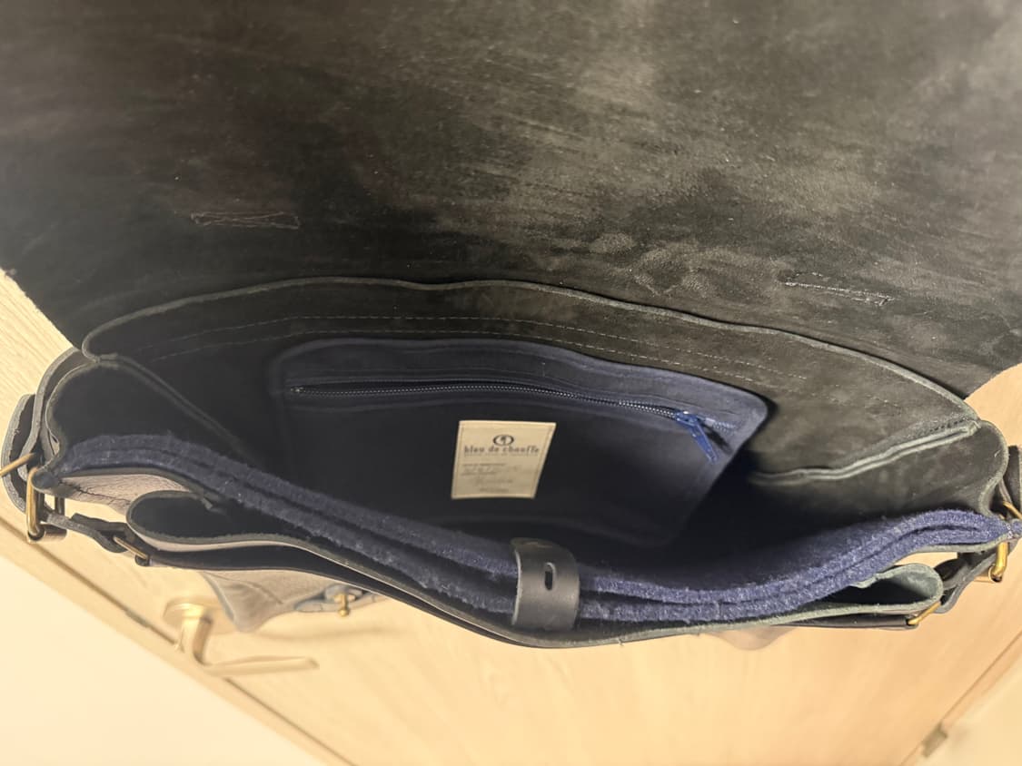 블루드쇼프 이클레어 사첼백 M_누아르블랙 상품이미지6