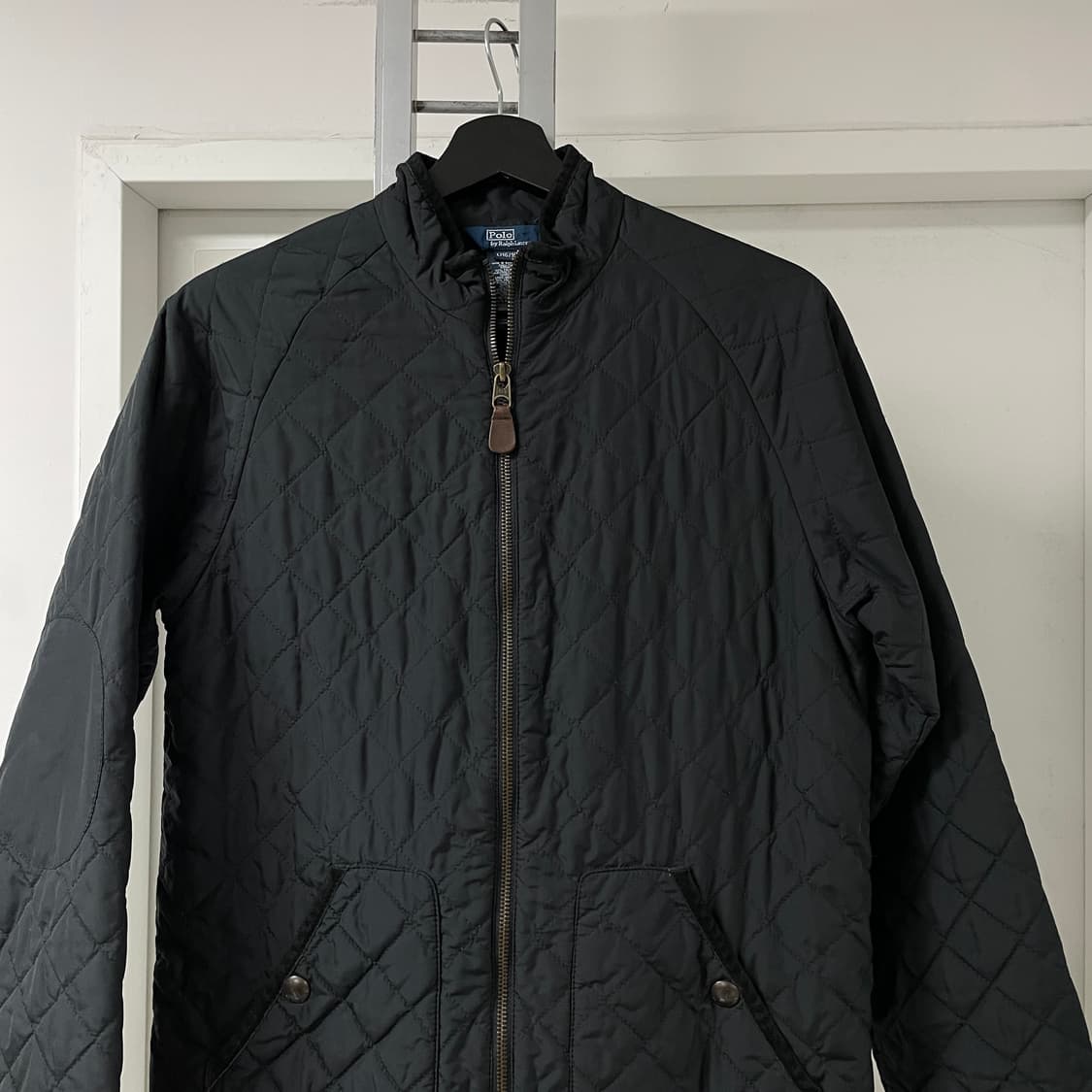 폴로 랄프로렌 블랙 퀄팅 자켓 L16-18(W) 상품이미지2
