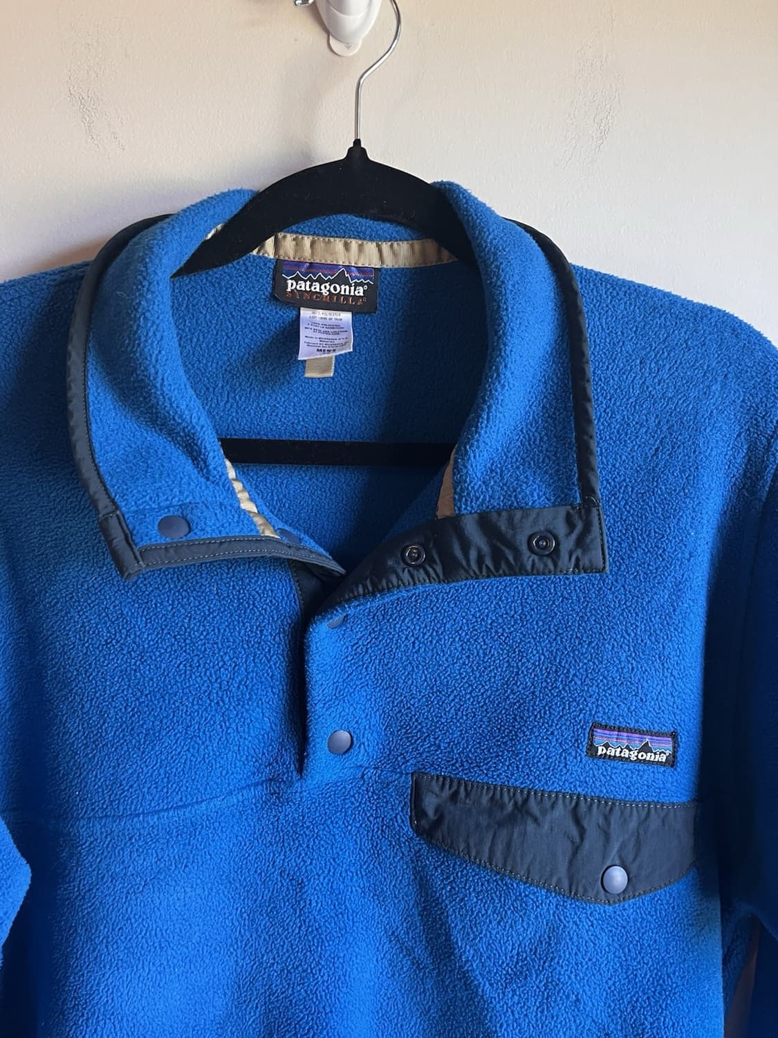 00s 파타고니아 신칠라 스냅-T 블루/블랙 상품이미지2