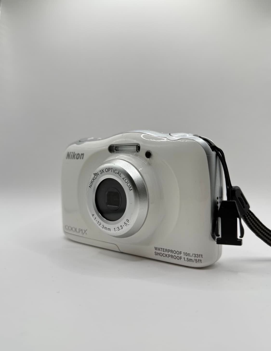 니콘 쿨픽스 s33 화이트 빈티지디카 디지털카메라(찰스엔터🪽) 상품이미지2