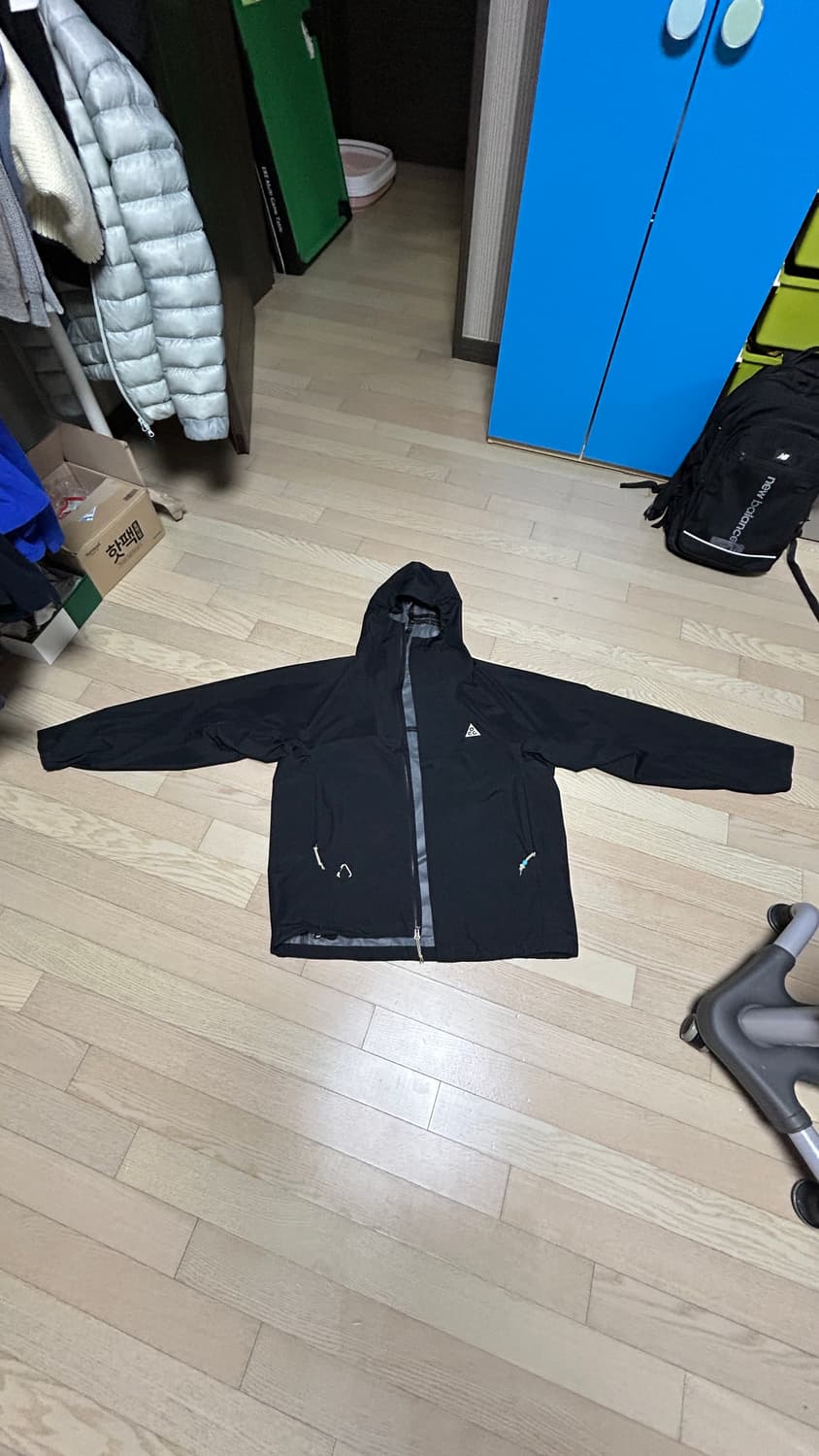 나이키 ACG 스톰핏 ADV 케스케이드 레인 풀 집 자켓 블랙 - 아시아 상품이미지4