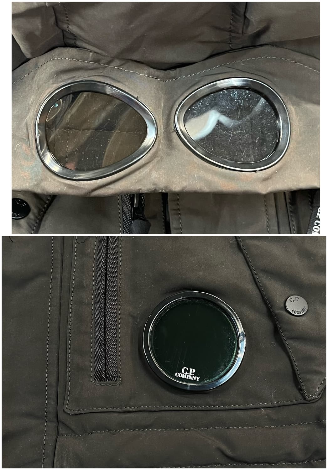 씨피컴퍼니 하프 렌즈 고글 패딩 자켓 100 #csz3003 상품이미지6