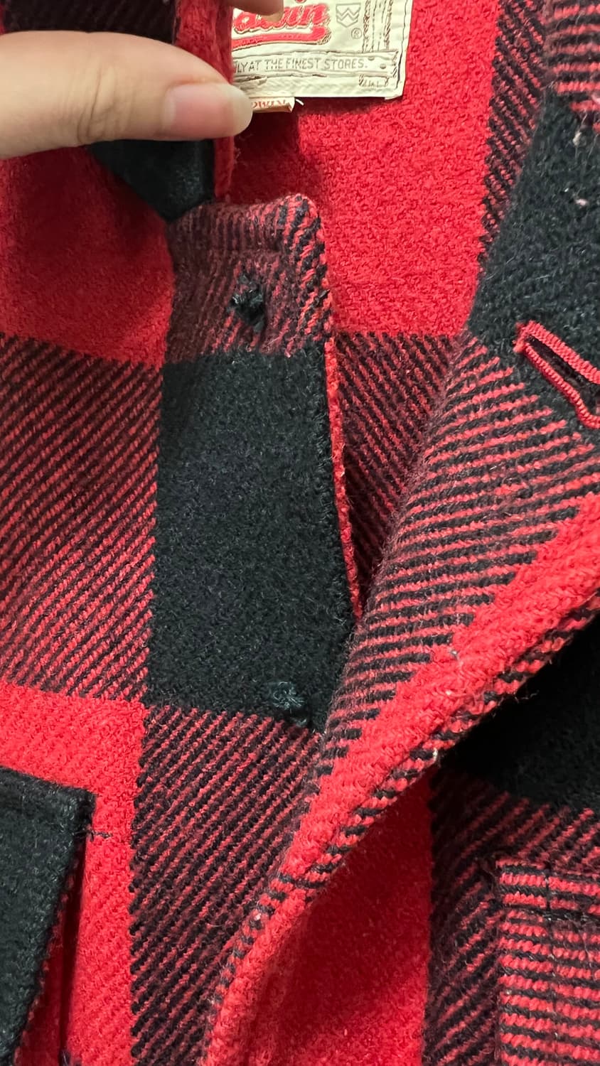 Edwin 에드윈 버팔로체크 렌치웨어 자켓  상품이미지5