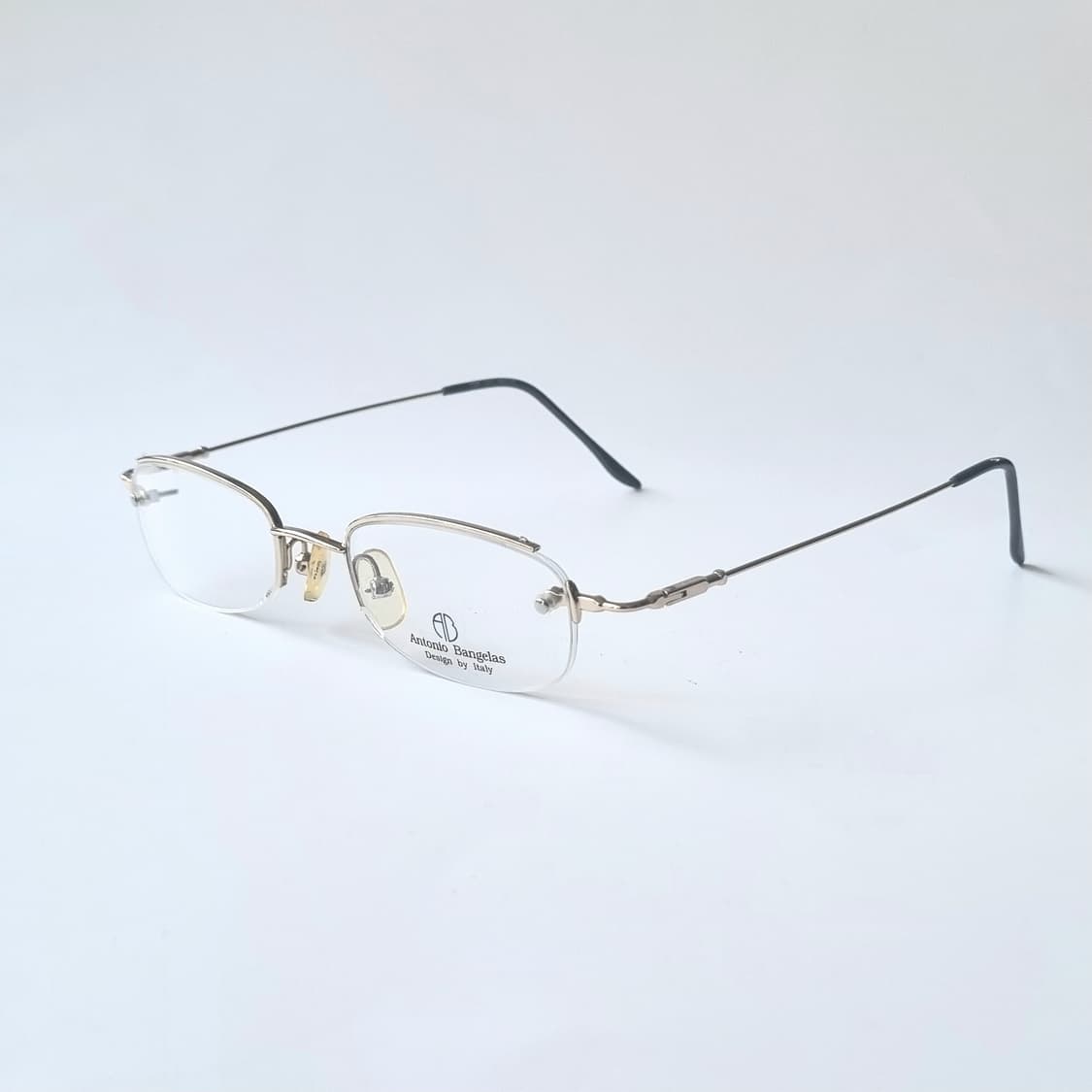 데드스탁 무테 느낌의 라운드사각 반무테 안경테  484 상품이미지4