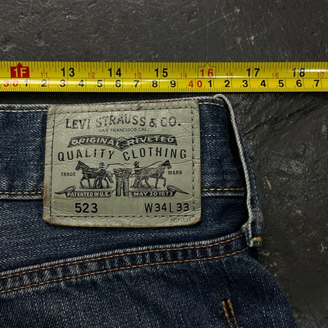 34 리바이스 523 청바지  상품이미지8