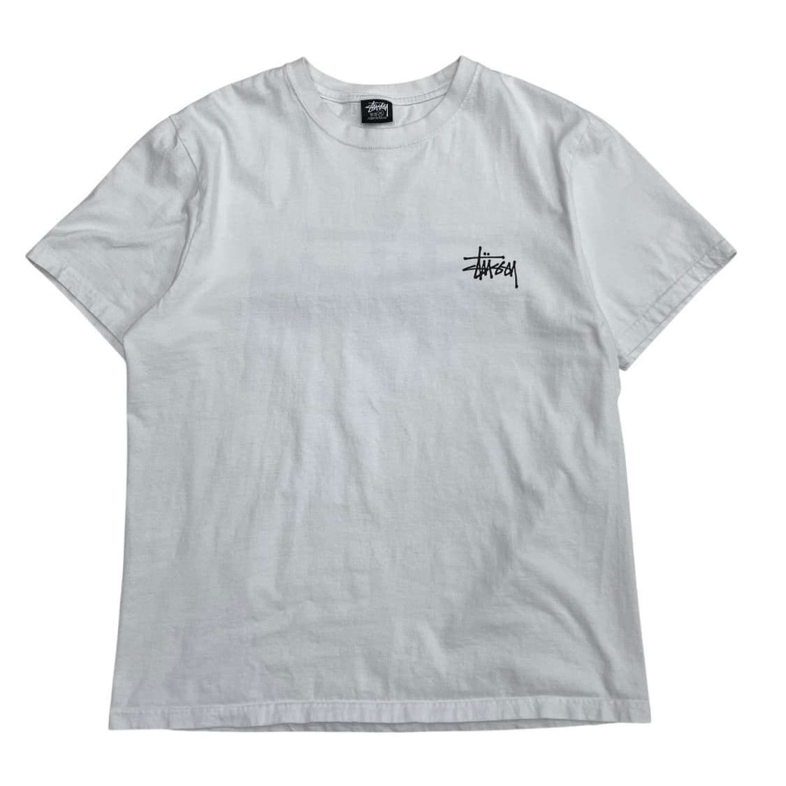 스투시 화이트 반팔 M 상품이미지3