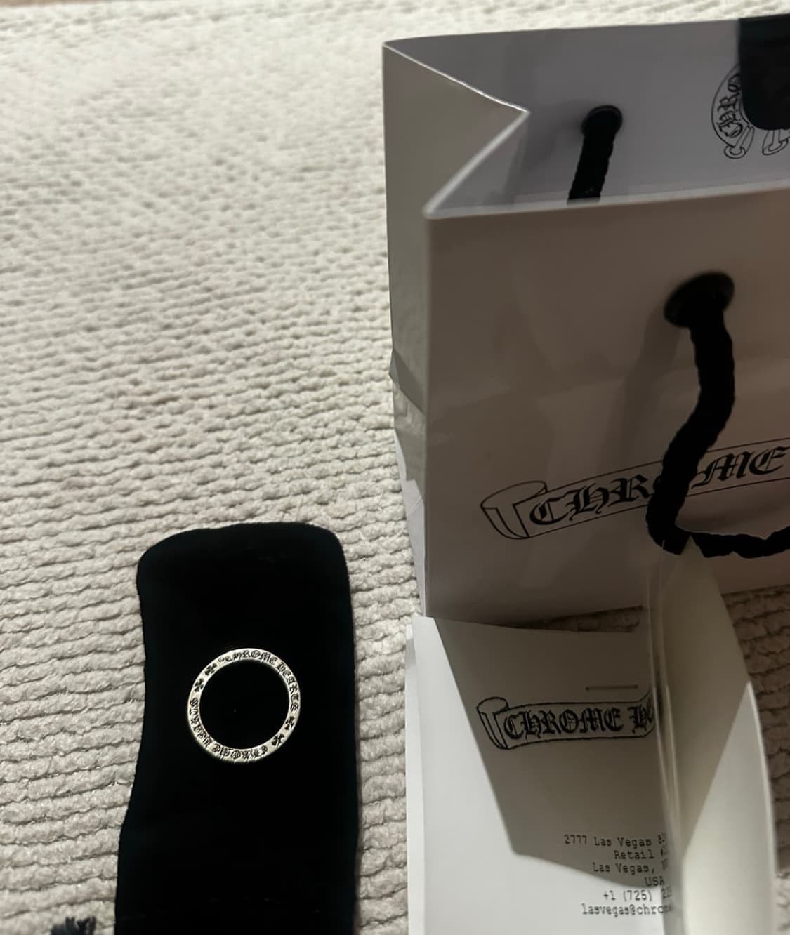 크롬하츠 라스베가스 스페이서링 퍽유링 3mm us9 상품이미지1