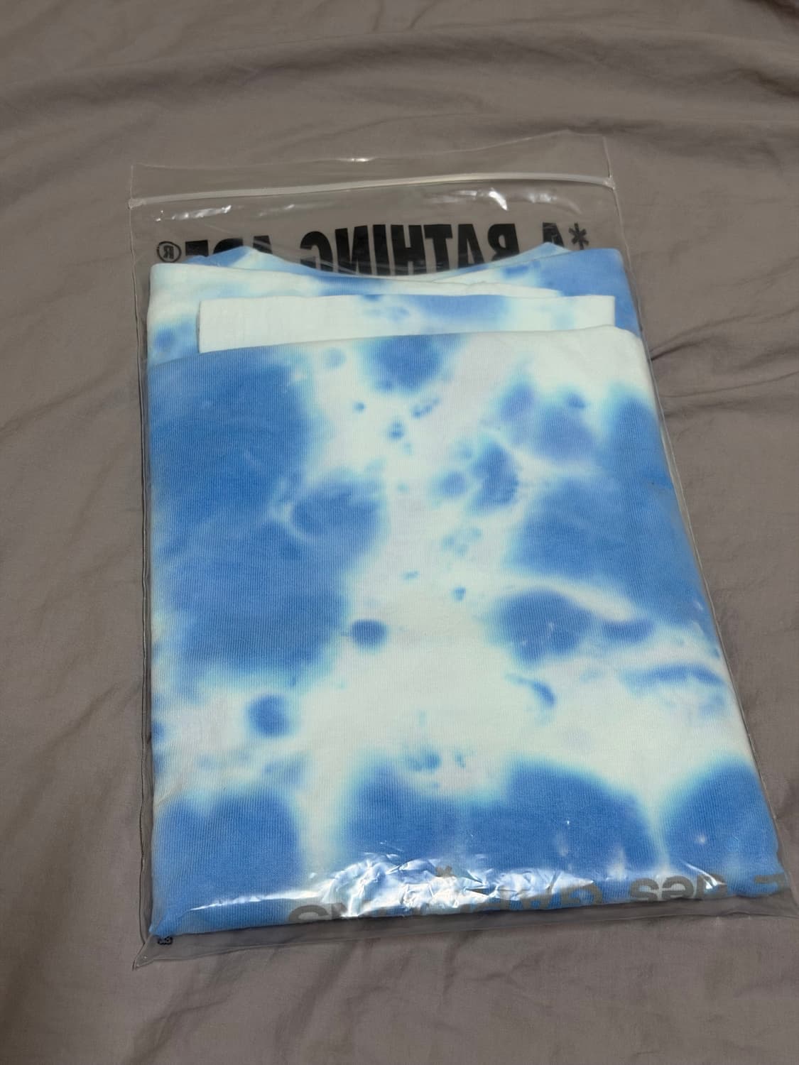 2XL] 베이프 x 꼼데가르송 오사카 타이다이 반팔 티셔츠 블루 상품이미지7