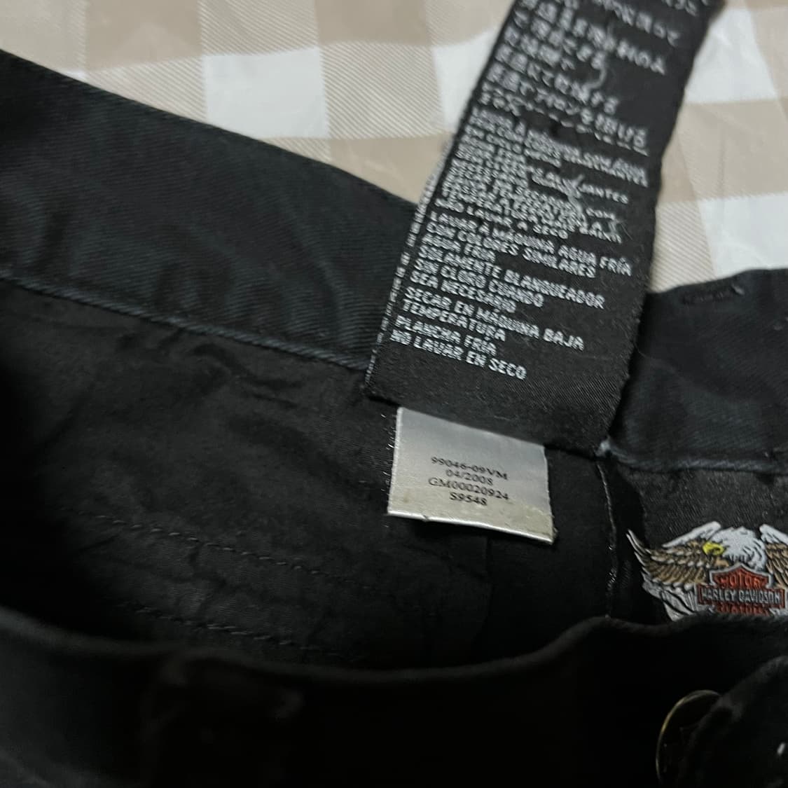할리데이비슨 카고 반바지 28 빈티지 면 코튼 팬츠 상품이미지3