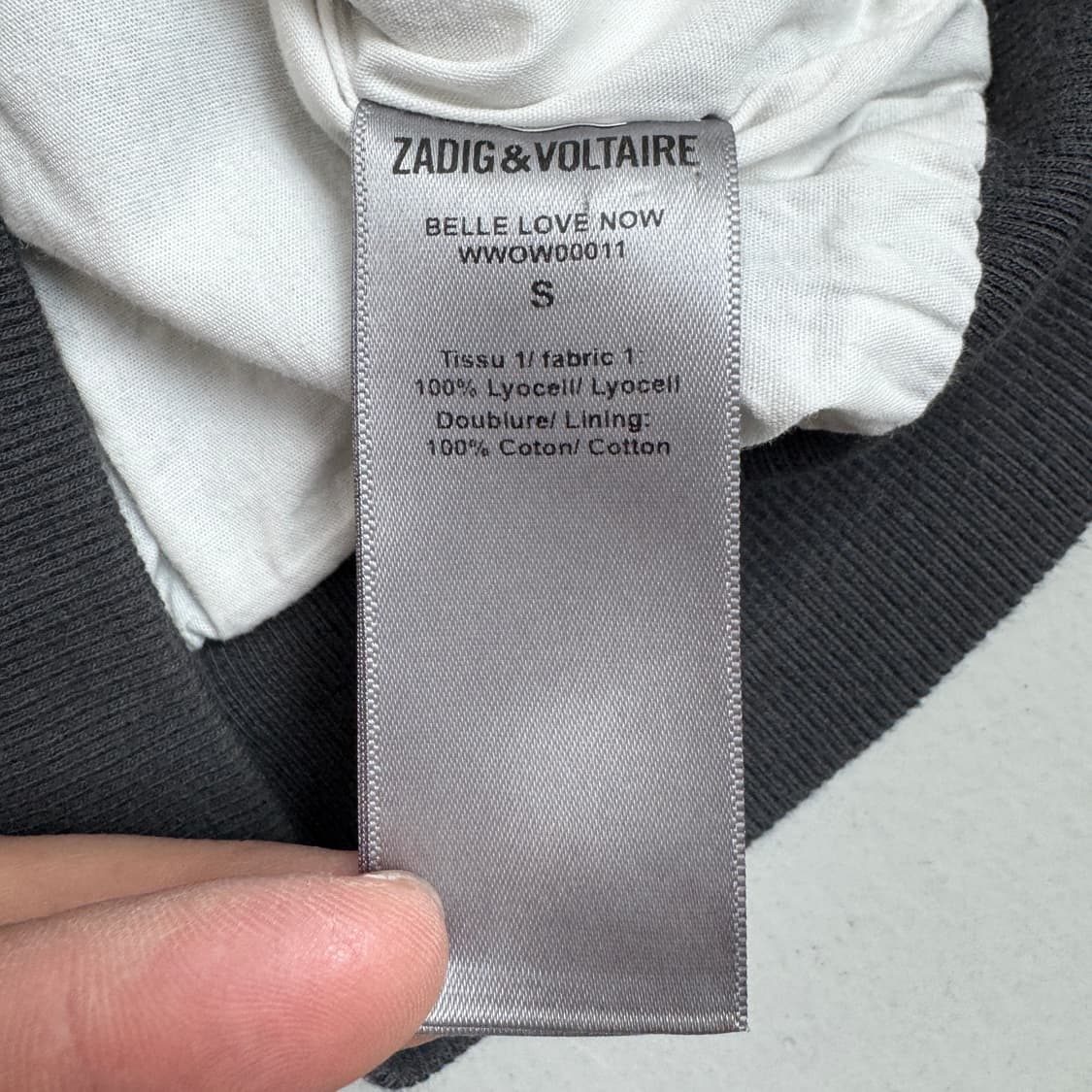 쟈딕앤볼테르 LOVE NOW 배색 블루종 자켓 상품이미지9