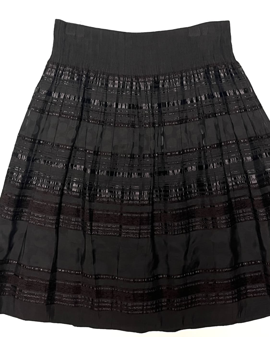 Dots&lace brown skirt 상품이미지3