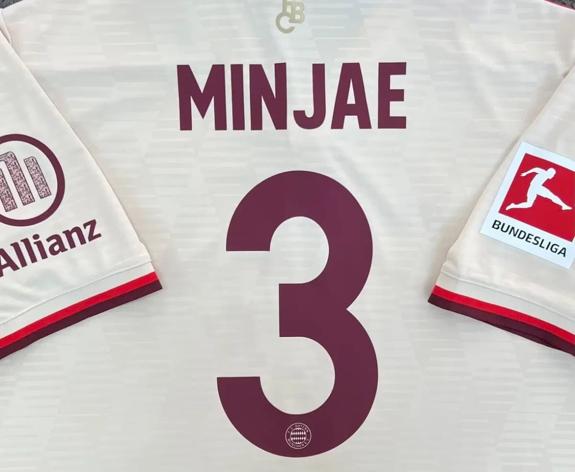 24/25 바이에른 뮌헨 써드 김민재 no.3 택포 새제품 상품이미지2