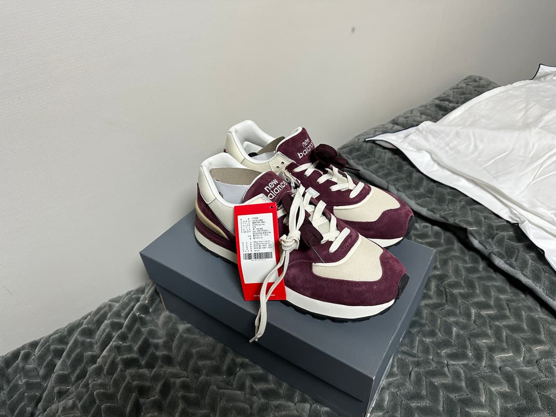 [270]뉴발란스 574 버건디 새상품 상품이미지2