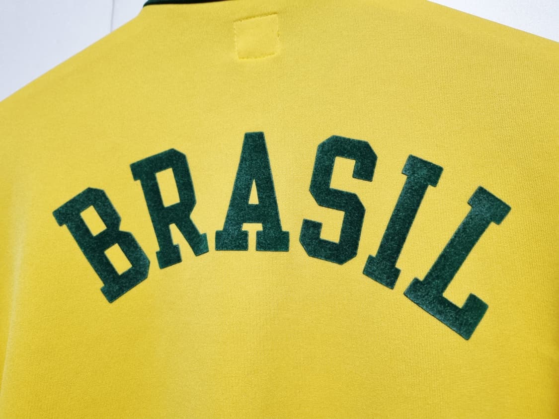 남성 빈티지 아디다스 FIFA 월드컵 브라질 불꽃 트랙탑 져지 집업 저지 상품이미지6