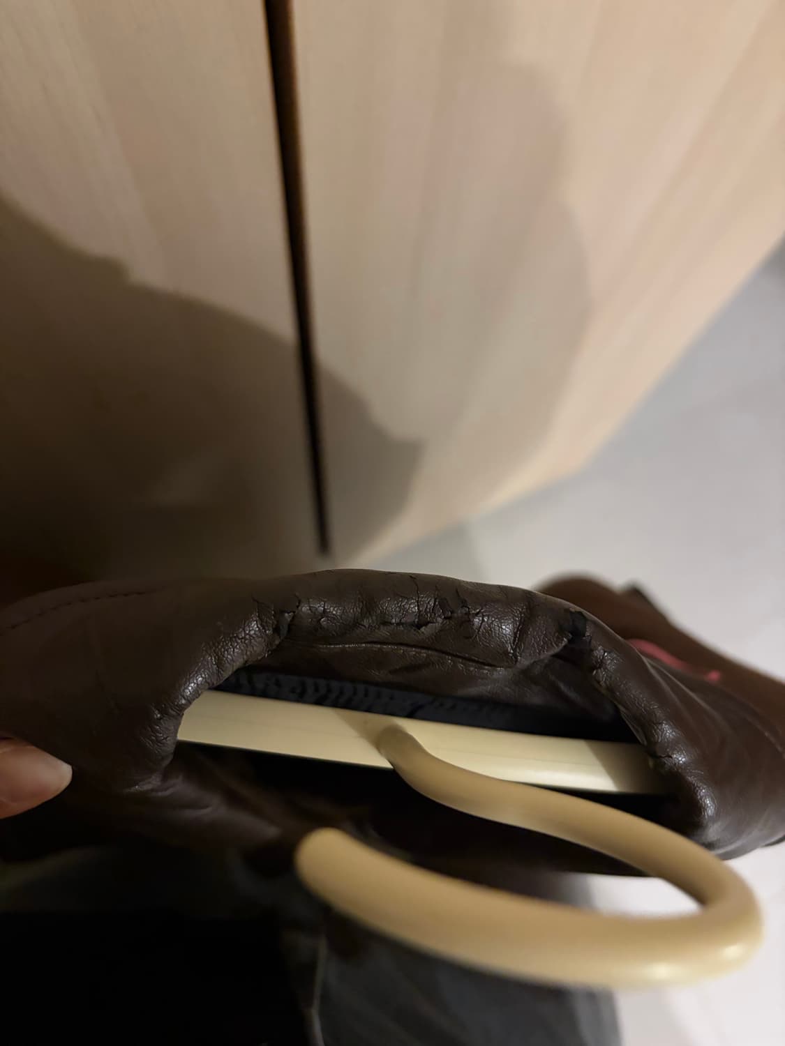 러브이즈트루 바시티 자켓 브라운 상품이미지5