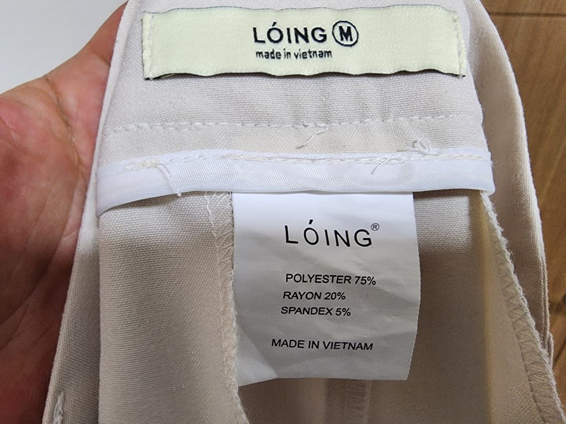 (M)여성 LOING 세미와이드 핀턱 쇼츠 반바지 상품이미지3