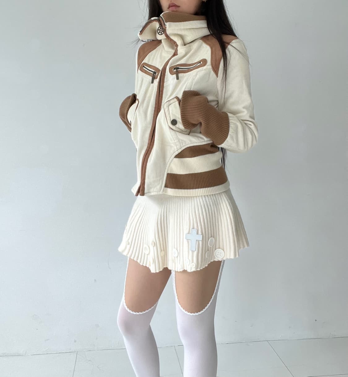 EGOIST High-neck Corduroy Jacket 상품이미지6