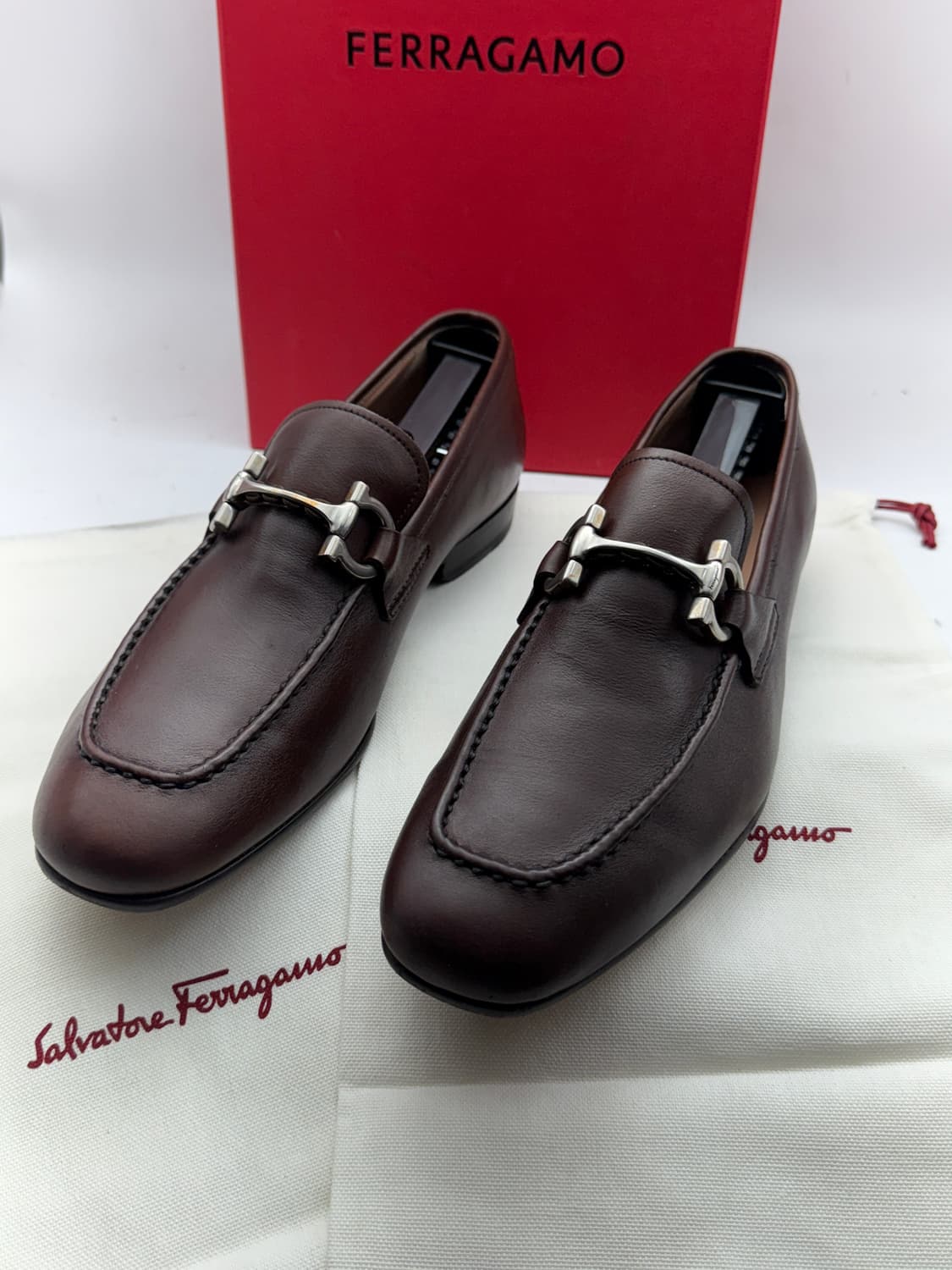 정품)페라가모구두255 상품이미지5