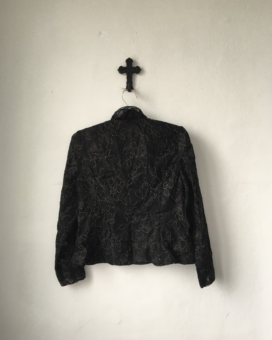 Embroidery pattern point jcaket 상품이미지2