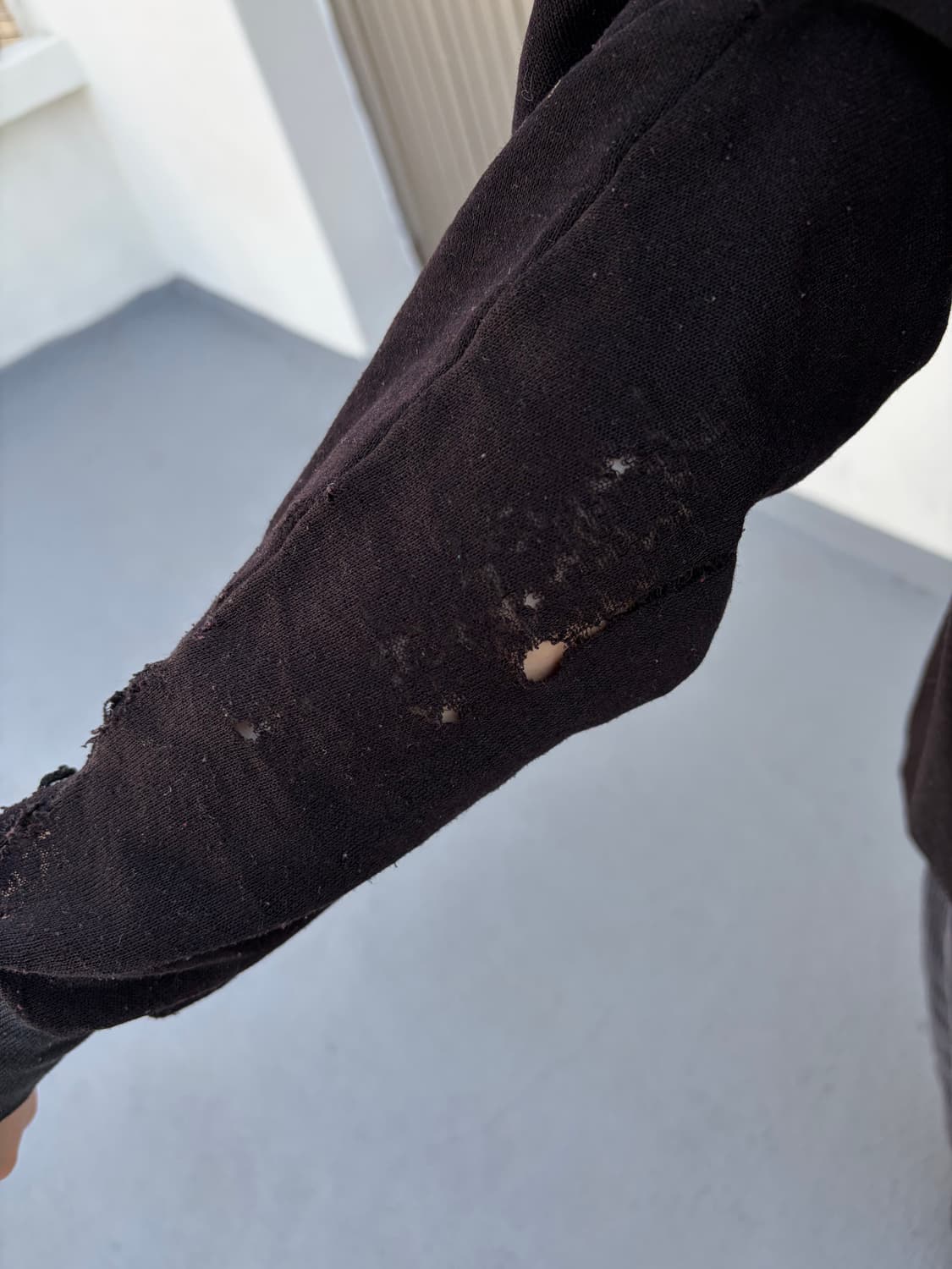 60s distressed 투톤 스웻셔츠 상품이미지5